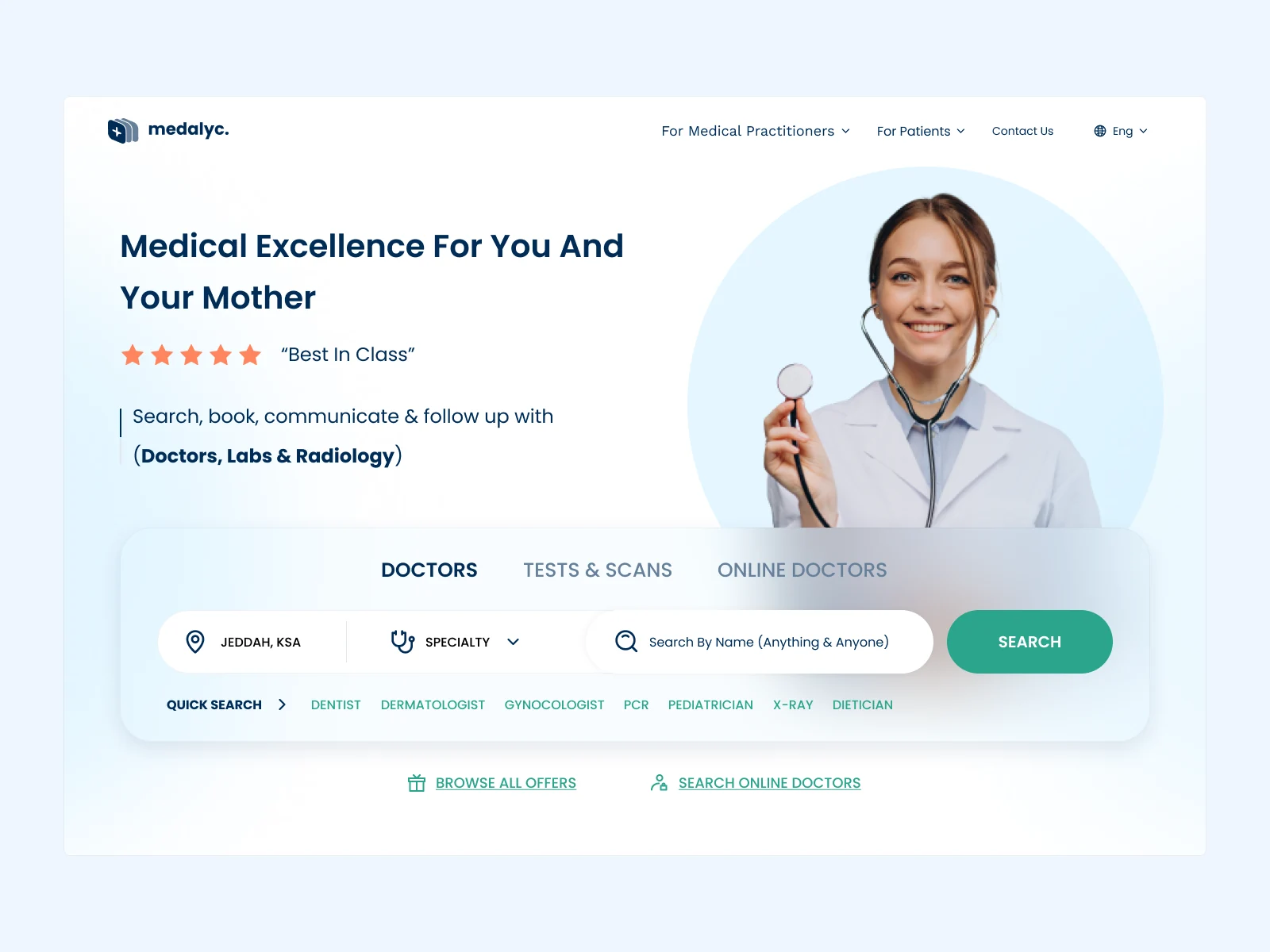 medalyc marketing landing page
